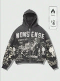 Grey NONSENSE Hoodie