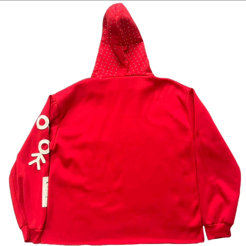 RED FALLEN DESIRES HOODIE