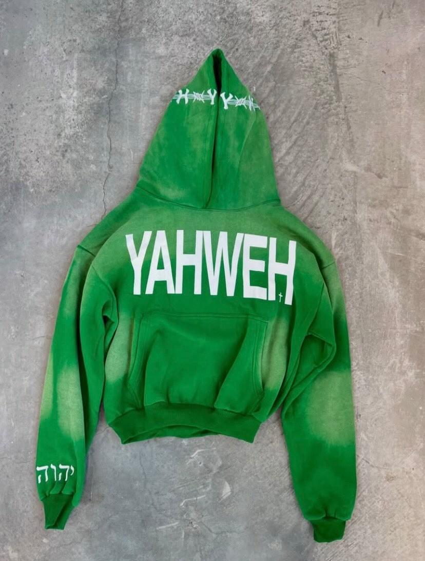GREEN YAHWEH HOODIE
