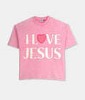 PINK " I LOVE JESUS SHIRT "