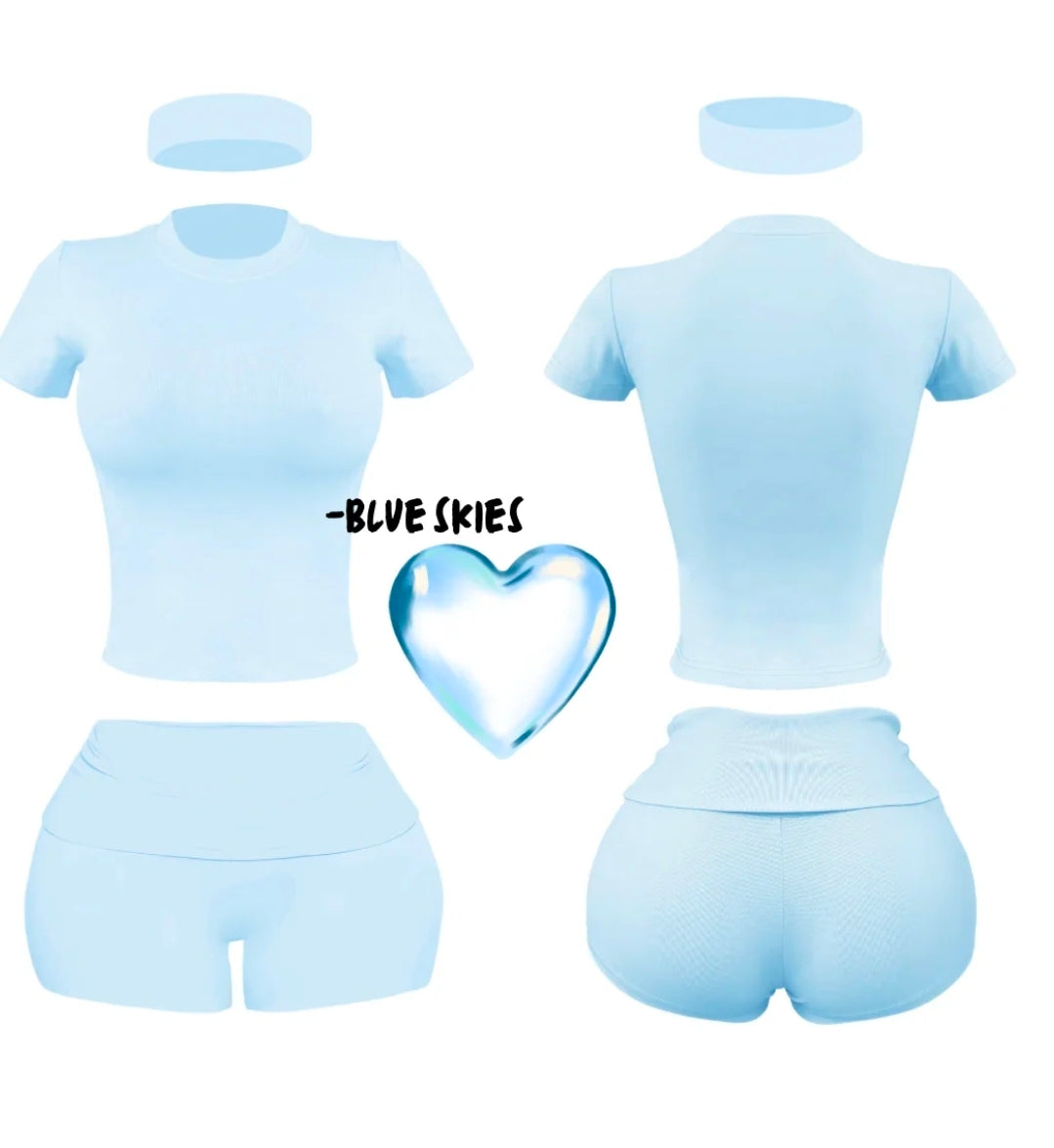 COMFY "BLUE SKIES " SOFT SET